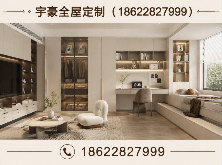 宝坻区门墙柜一体化展示图